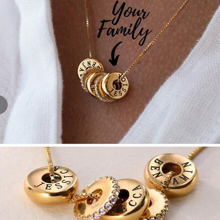 Wholesale personalized ring diamond mother's Day Necklace JDC-NE-Mail017 Necklaces 麦伦 Wholesale Jewelry JoyasDeChina Joyas De China