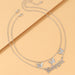 Wholesale personalized simple multi-layer Butterfly Necklace JDC-NE-YiD001 necklaces 宜达 Wholesale Jewelry JoyasDeChina Joyas De China