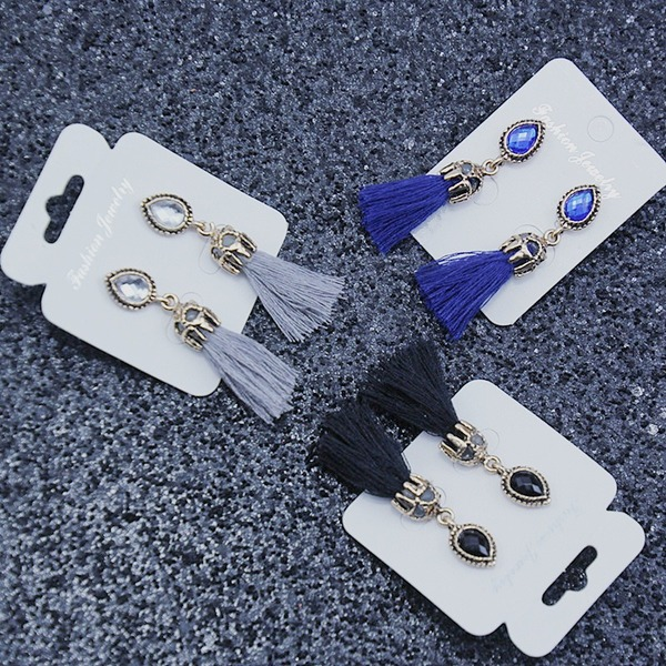 Bulk Jewelry Wholesale personalized simple Tassel Earrings 	JDC-NE-b153 Wholesale factory from China YIWU China