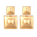 Wholesale personalized stereo geometric Square Earrings JDC-ES-MY002 Earrings JoyasDeChina Wholesale Jewelry JoyasDeChina Joyas De China