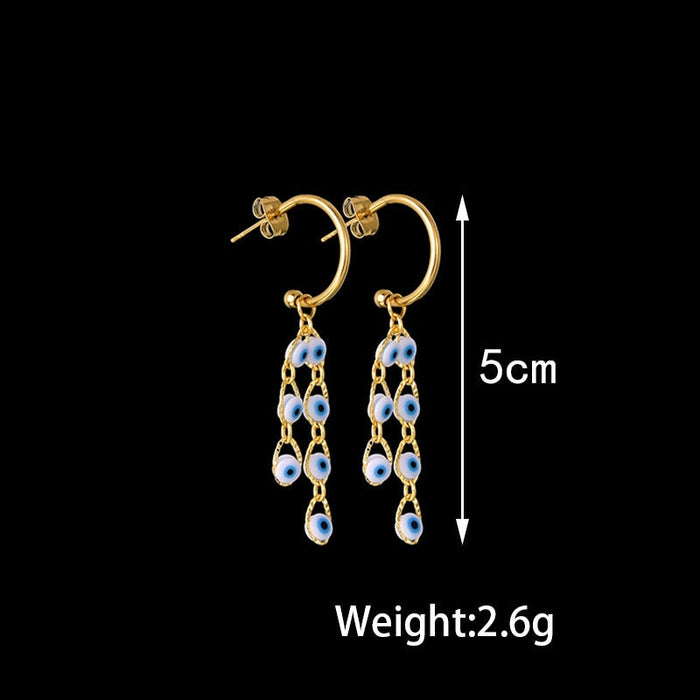 Wholesale personalized versatile 14K Gold Vintage Earrings JDC-ES-RXSFL011 Earrings 尚芙乐 Wholesale Jewelry JoyasDeChina Joyas De China