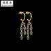 Wholesale personalized versatile 14K Gold Vintage Earrings JDC-ES-RXSFL011 Earrings 尚芙乐 Wholesale Jewelry JoyasDeChina Joyas De China