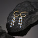 Wholesale personalized versatile 14K Gold Vintage Earrings JDC-ES-RXSFL011 Earrings 尚芙乐 Wholesale Jewelry JoyasDeChina Joyas De China