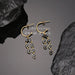 Wholesale personalized versatile 14K Gold Vintage Earrings JDC-ES-RXSFL011 Earrings 尚芙乐 SE402-hei Wholesale Jewelry JoyasDeChina Joyas De China