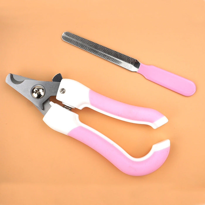 Wholesale Pet Stainless Steel Nail Clipper for Dogs and Cats pack of 3 JDC-PG-FP009 Pet Grooming 万奇 14.5*5.8cm pink MINIMUM 3 FP4007 Wholesale Jewelry JoyasDeChina Joyas De China