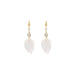 Wholesale petal asymmetric S925 silver needle Earrings JDC-ES-GSMDD029 Earrings 萌豆豆 E3125/ Wholesale Jewelry JoyasDeChina Joyas De China