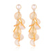 Wholesale petal flower tassel alloy earrings JDC-ES-ManY012 Earrings 满溢 Wholesale Jewelry JoyasDeChina Joyas De China