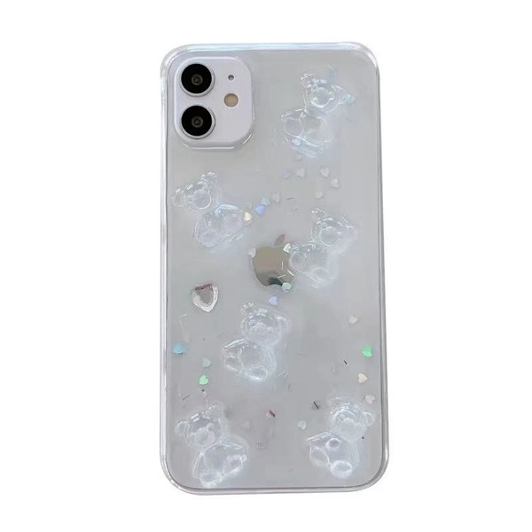 Bulk Jewelry Wholesale phone case silicone Crystal bear JDC-PC-YPM016 Wholesale factory from China YIWU China