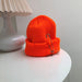 Wholesale Pin Acrylic Knitted Hat JDC-FH-NLS003 Fashionhat 倪罗诗 orange 55-58cm Wholesale Jewelry JoyasDeChina Joyas De China