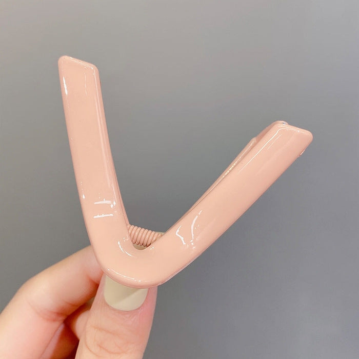 Wholesale pink acrylic hair clips JDC-HC-GSHX098 Hair Clips 恒曦 2# Wholesale Jewelry JoyasDeChina Joyas De China