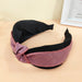 Wholesale pink cloth hairband JDC-HD-O351 Headband 潮炫 pink Wholesale Jewelry JoyasDeChina Joyas De China