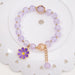 Bulk Jewelry Wholesale pink crystal bead elastic bracelet JDC-BT-E154 Wholesale factory from China YIWU China