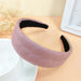 Wholesale pink leather hair band JDC-HD-O347 Headband 潮炫 Pink Wholesale Jewelry JoyasDeChina Joyas De China