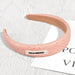 Wholesale pink leather headband JDC-HD-PZ020 Headband 蒲钻 pink Wholesale Jewelry JoyasDeChina Joyas De China
