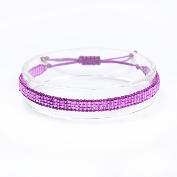 Bulk Jewelry Wholesale pink Miyuki beads woven geometric diamond bracelet JDC-gbh342 Wholesale factory from China YIWU China