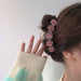 Wholesale pink peach grab clip JDC-HC-BL002 Hair Clips 冰澜 Wholesale Jewelry JoyasDeChina Joyas De China