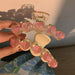 Wholesale pink peach grab clip JDC-HC-BL002 Hair Clips 冰澜 Wholesale Jewelry JoyasDeChina Joyas De China
