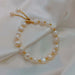 Wholesale pink pearl bracelet JDC-BT-BY015 Bracelet 宝钰 natural color Wholesale Jewelry JoyasDeChina Joyas De China