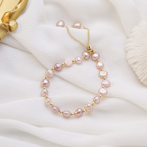 Wholesale pink pearl bracelet JDC-BT-GSMS012 Bracelet JoyasDeChina Wholesale Jewelry JoyasDeChina Joyas De China