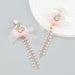 Wholesale pink pearl tassel earrings JDC-ES-JL928 Earrings 氿乐 Wholesale Jewelry JoyasDeChina Joyas De China