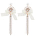 Wholesale pink pearl tassel earrings JDC-ES-JL928 Earrings 氿乐 White Wholesale Jewelry JoyasDeChina Joyas De China