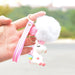 Wholesale Pink Plush Cartoon keychain JDC-KC-FeiRun040 Keychains 飞润 2 Wholesale Jewelry JoyasDeChina Joyas De China