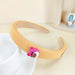 Wholesale pink sponge hair band JDC-HD-O271 Headband JoyasDeChina 8# Wholesale Jewelry JoyasDeChina Joyas De China