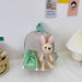 Wholesale Plaid Bunny Nylon children's Backpack Bags JDC-BP-YD001 Backpack Bags JoyasDeChina Bunny green Wholesale Jewelry JoyasDeChina Joyas De China