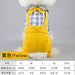 Wholesale plaid strap cotton pet clothes pack of 3 JDC-PC-FP021 Pet Clothes 沣沛 yellow S MINIMUM 3 Wholesale Jewelry JoyasDeChina Joyas De China