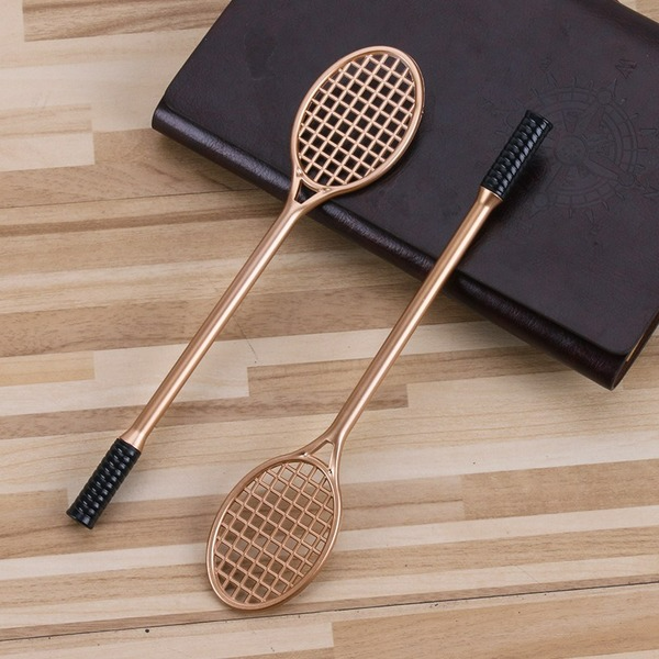 Wholesale Plastic Badminton Racket Styling Gel Pen JDC-BP-GSYX026 Ballpoint pen 依萱 Wholesale Jewelry JoyasDeChina Joyas De China