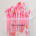 Wholesale plastic ballpoint pen 20 pcs set to send pen bag JDC-BP-GSWL001 Ballpoint pen JoyasDeChina pink 0.5mm Wholesale Jewelry JoyasDeChina Joyas De China