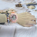 Wholesale Plastic Case Plastic Mirror Stainless Steel LCD Watch JDC-WH-Jinj028 Watch 金嘉 light pink Wholesale Jewelry JoyasDeChina Joyas De China