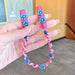 Wholesale plastic children's floret braided hair rope JDC-HS-GSHX043 Hair Scrunchies JoyasDeChina 13# pink floret Wholesale Jewelry JoyasDeChina Joyas De China