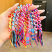 Wholesale plastic children's floret braided hair rope JDC-HS-GSHX043 Hair Scrunchies JoyasDeChina Wholesale Jewelry JoyasDeChina Joyas De China