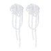 Wholesale Plastic crystal Tassel Earrings crystal long earrings JDC-ES-JJ317 Earrings JoyasDeChina 55615 Wholesale Jewelry JoyasDeChina Joyas De China
