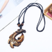 Bulk Jewelry Wholesale plastic fishbone man necklaces JDC-MNE-PK071 Wholesale factory from China YIWU China
