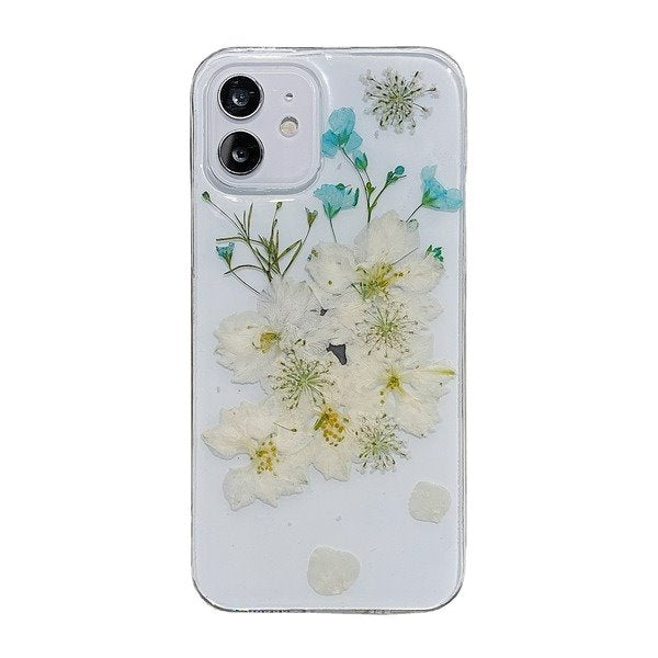 Wholesale Plastic Flower White Feiyan Mobile Phone Case JDC-PC-FMD003 phone case 富美迪 Wholesale Jewelry JoyasDeChina Joyas De China