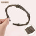 Wholesale plastic foldable telescopic headband JDC-HD-O200 Headband JoyasDeChina Black foldable headband Wholesale Jewelry JoyasDeChina Joyas De China