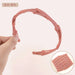 Wholesale plastic foldable telescopic headband JDC-HD-O200 Headband JoyasDeChina Pink foldable headband Wholesale Jewelry JoyasDeChina Joyas De China