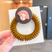 Wholesale plastic frosted telephone line hair ring JDC-HS-GSHX020 Hair Scrunchies JoyasDeChina 1# Wholesale Jewelry JoyasDeChina Joyas De China
