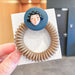 Wholesale plastic frosted telephone line hair ring JDC-HS-GSHX020 Hair Scrunchies JoyasDeChina 3# Wholesale Jewelry JoyasDeChina Joyas De China
