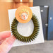 Wholesale plastic frosted telephone line hair ring JDC-HS-GSHX020 Hair Scrunchies JoyasDeChina 4# Wholesale Jewelry JoyasDeChina Joyas De China