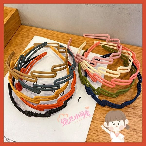 Wholesale plastic geometric hollow headband JDC-HD-i127 Headband 溪南 Wholesale Jewelry JoyasDeChina Joyas De China