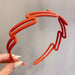 Wholesale plastic geometric hollow headband JDC-HD-i127 Headband 溪南 9 Wholesale Jewelry JoyasDeChina Joyas De China