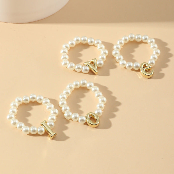 Wholesale Plastic Pearl Alloy Rings JDC-RS-A079 Rings 妙雅 RZ0693jinse one size Wholesale Jewelry JoyasDeChina Joyas De China