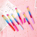 Wholesale plastic rainbow quicksand pen JDC-BP-GSYX024 Ballpoint pen 依萱 Wholesale Jewelry JoyasDeChina Joyas De China