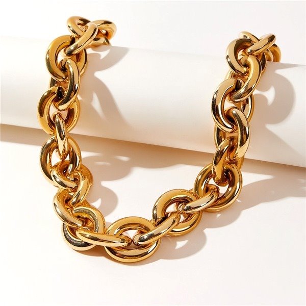 Wholesale Plastic Resin Necklaces JDC-NE-XC226 Necklaces 夏晨 gold Wholesale Jewelry JoyasDeChina Joyas De China