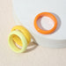 Wholesale Plastic Resin Rings Set JDC-RS-NZ012 Rings 奈珠 Wholesale Jewelry JoyasDeChina Joyas De China