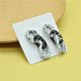 Wholesale Plastic Resin Simple Chain Earrings JDC-ES-XC327 Earrings 夏晨 color Wholesale Jewelry JoyasDeChina Joyas De China