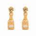 Wholesale Plastic Resin Wine Bottle Earrings JDC-ES-JQ189 Earrings JoyasDeChina Wholesale Jewelry JoyasDeChina Joyas De China